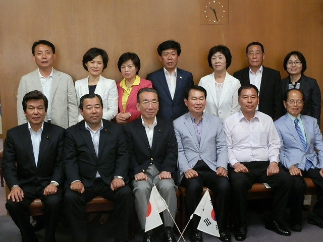 2012年5月17日　仁川市桂陽区議会議員団表敬訪問